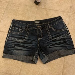 Size 17 Mudd Jean Shorts